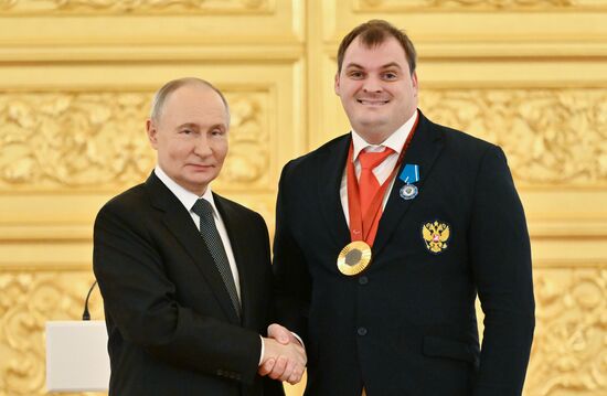 Russia Putin State Awards Presentation