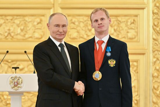 Russia Putin State Awards Presentation