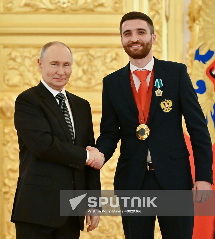 Russia Putin State Awards Presentation