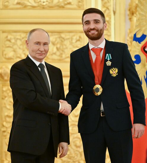 Russia Putin State Awards Presentation