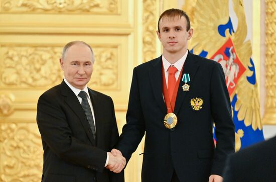 Russia Putin State Awards Presentation