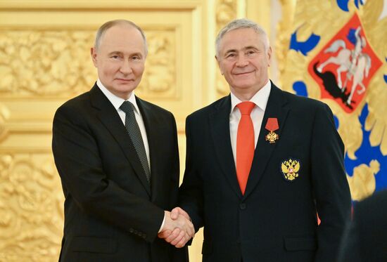 Russia Putin State Awards Presentation