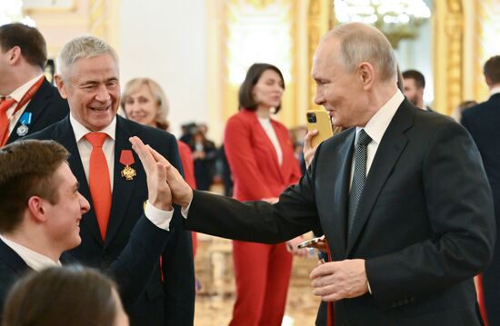 Russia Putin State Awards Presentation