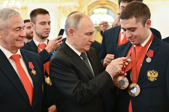 Russia Putin State Awards Presentation