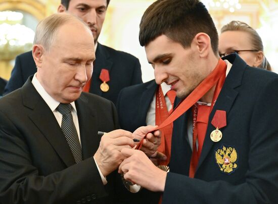 Russia Putin State Awards Presentation