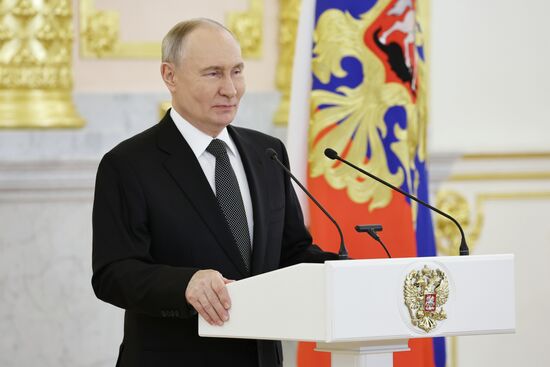 Russia Putin State Awards Presentation