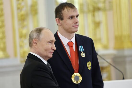 Russia Putin State Awards Presentation