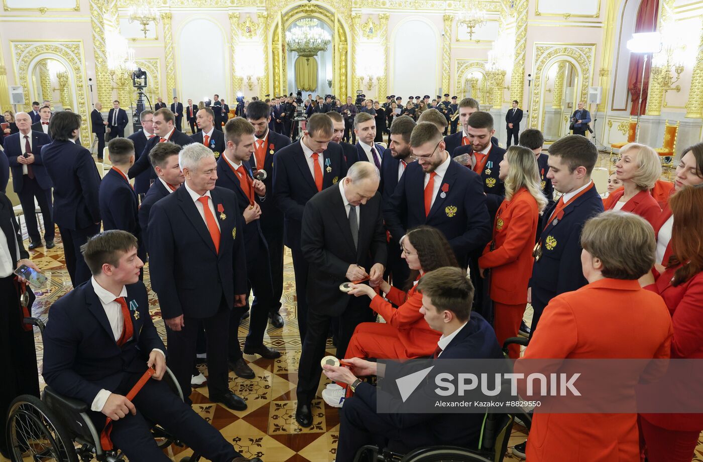 Russia Putin State Awards Presentation