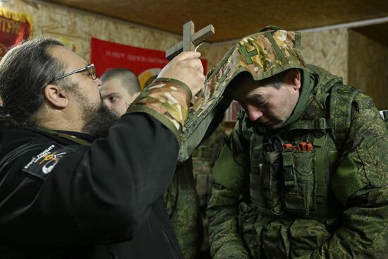 Russia Ukraine Military Operation Baptism Ceremony