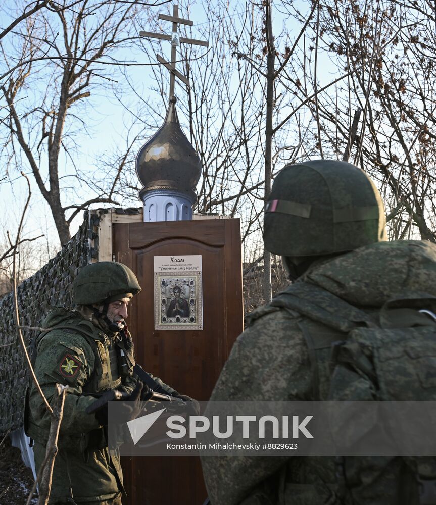 Russia Ukraine Military Operation Baptism Ceremony