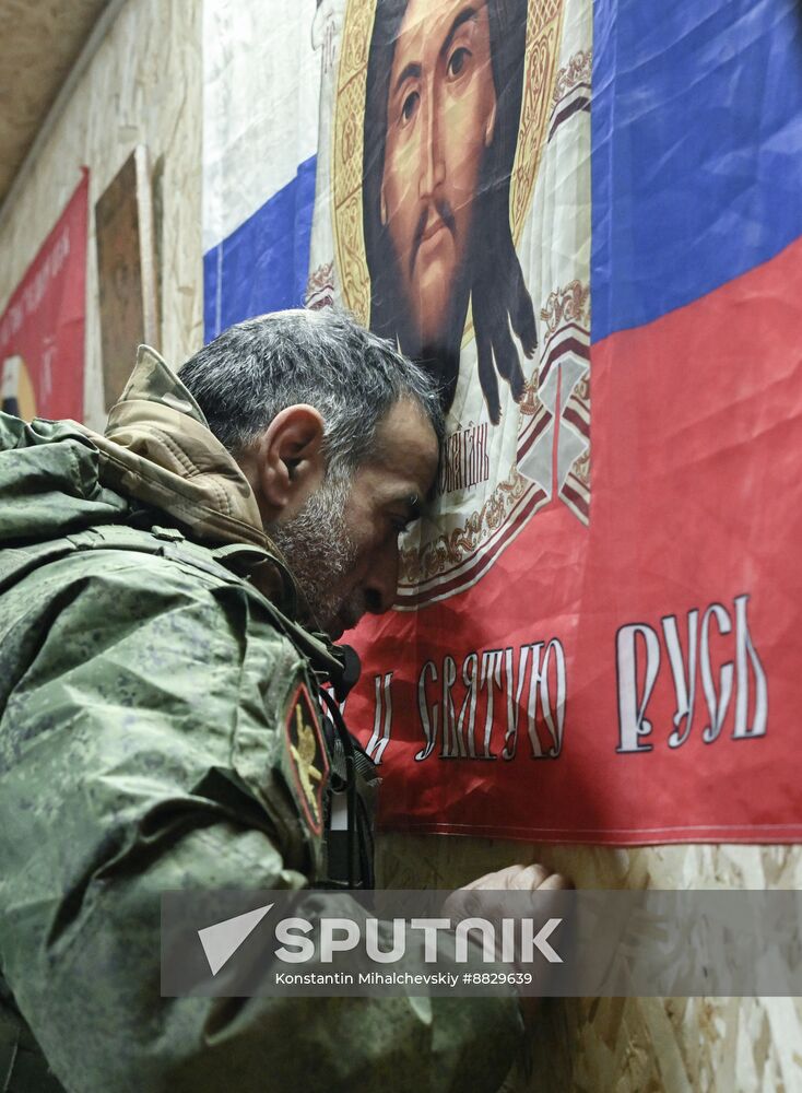 Russia Ukraine Military Operation Baptism Ceremony