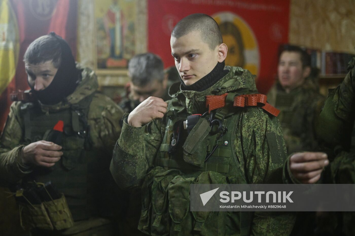 Russia Ukraine Military Operation Baptism Ceremony