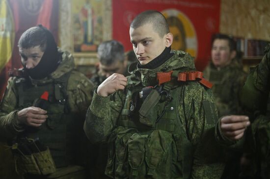 Russia Ukraine Military Operation Baptism Ceremony