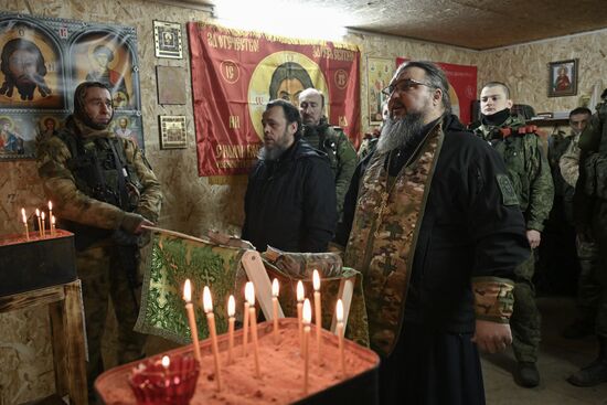 Russia Ukraine Military Operation Baptism Ceremony