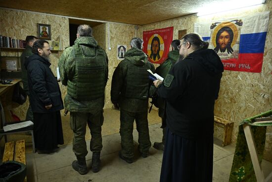 Russia Ukraine Military Operation Baptism Ceremony