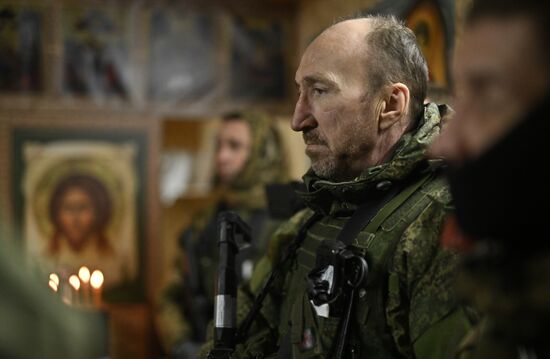Russia Ukraine Military Operation Baptism Ceremony