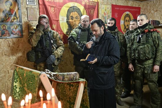 Russia Ukraine Military Operation Baptism Ceremony