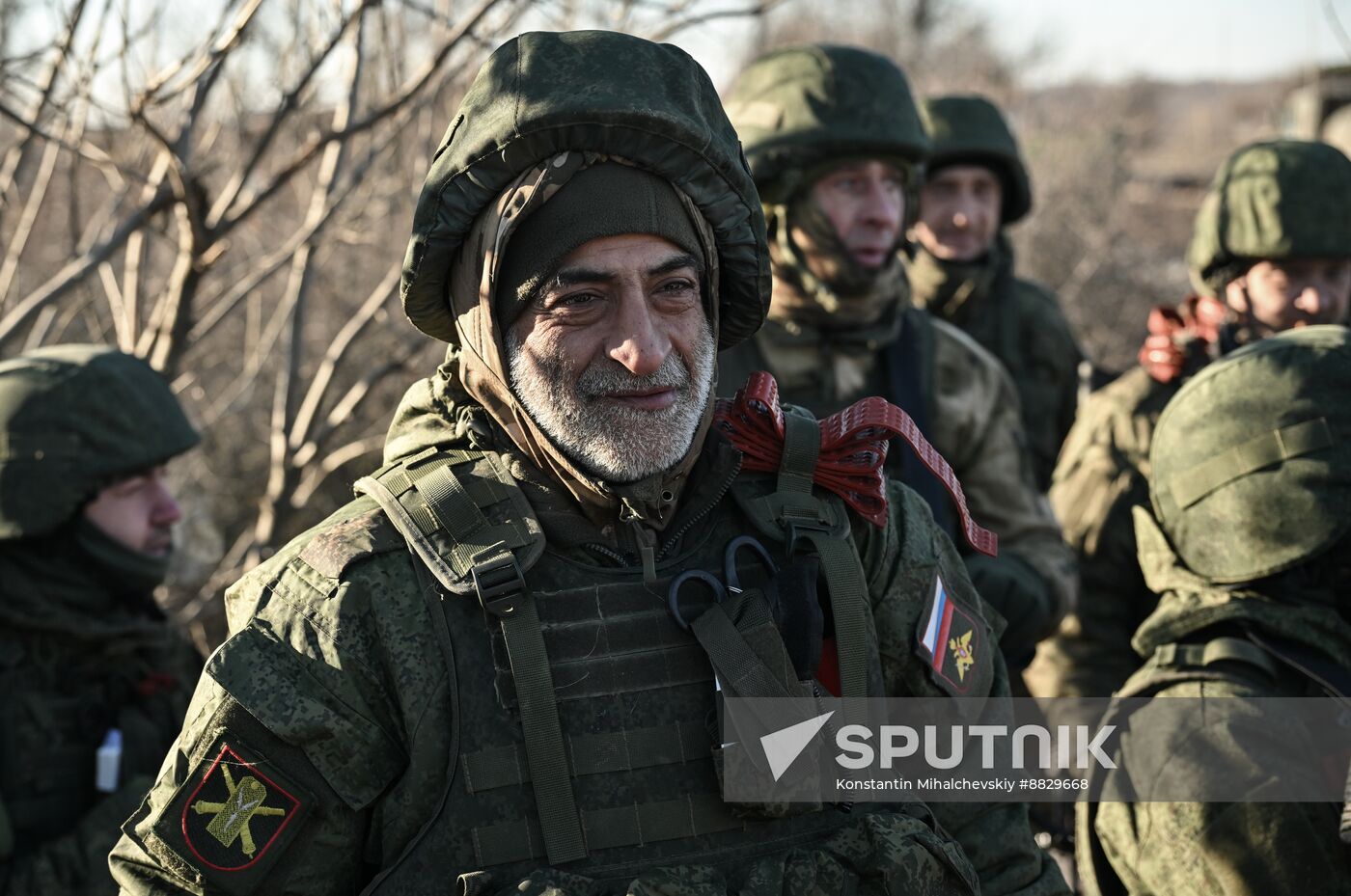 Russia Ukraine Military Operation Baptism Ceremony