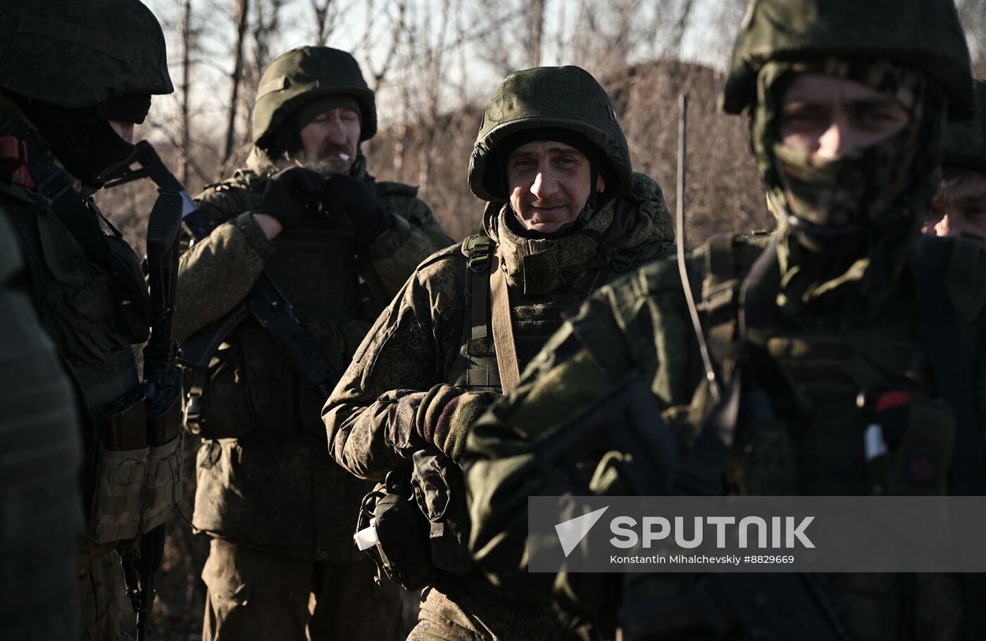 Russia Ukraine Military Operation Baptism Ceremony