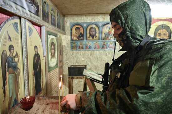 Russia Ukraine Military Operation Baptism Ceremony