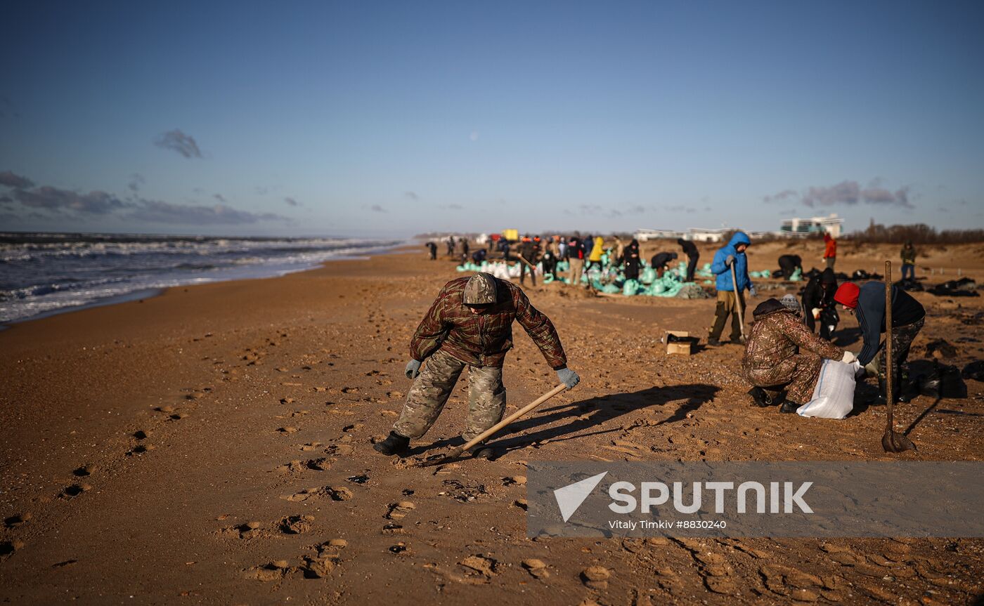 Russia Tankers Crash Aftermath