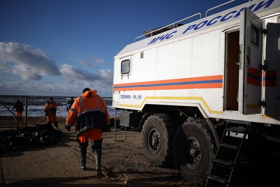 Russia Tankers Crash Aftermath