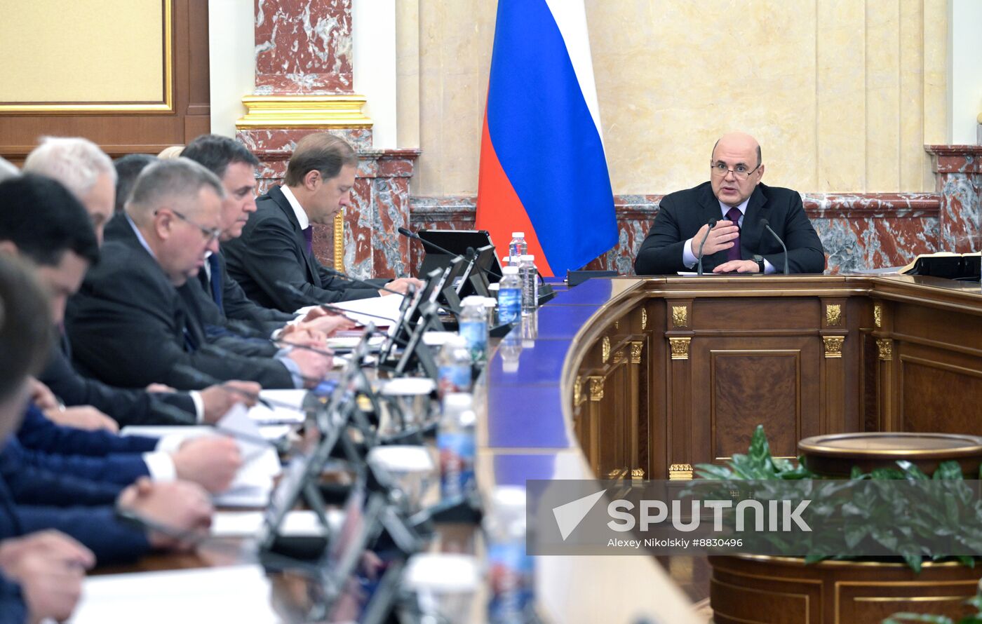 Russia Mishustin Government