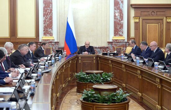 Russia Mishustin Government