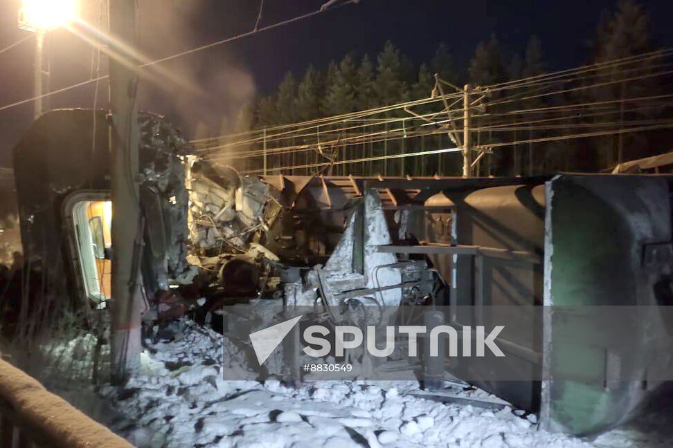 Russia Train Collision