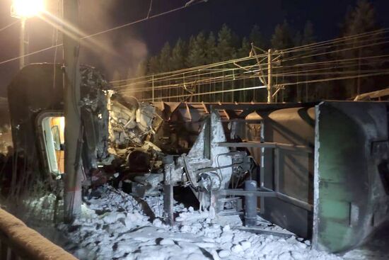 Russia Train Collision