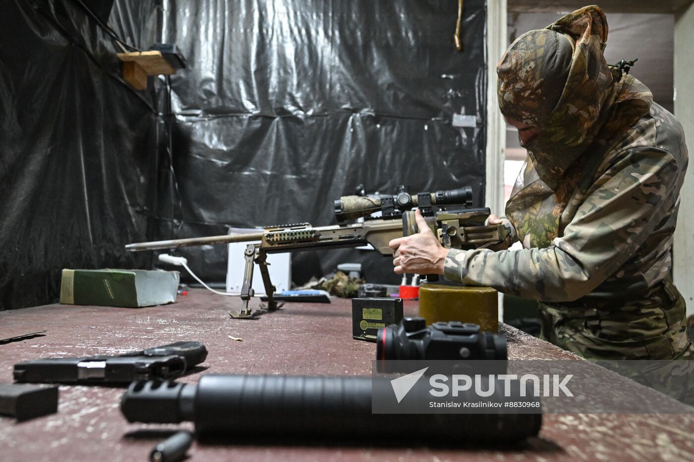 Russia Ukraine Military Operation Snipers