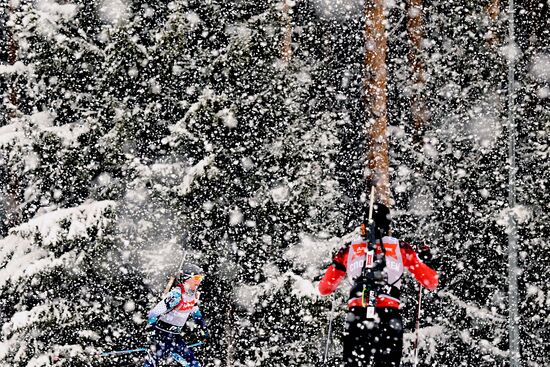 Russia Biathlon Commonwealth Cup Training