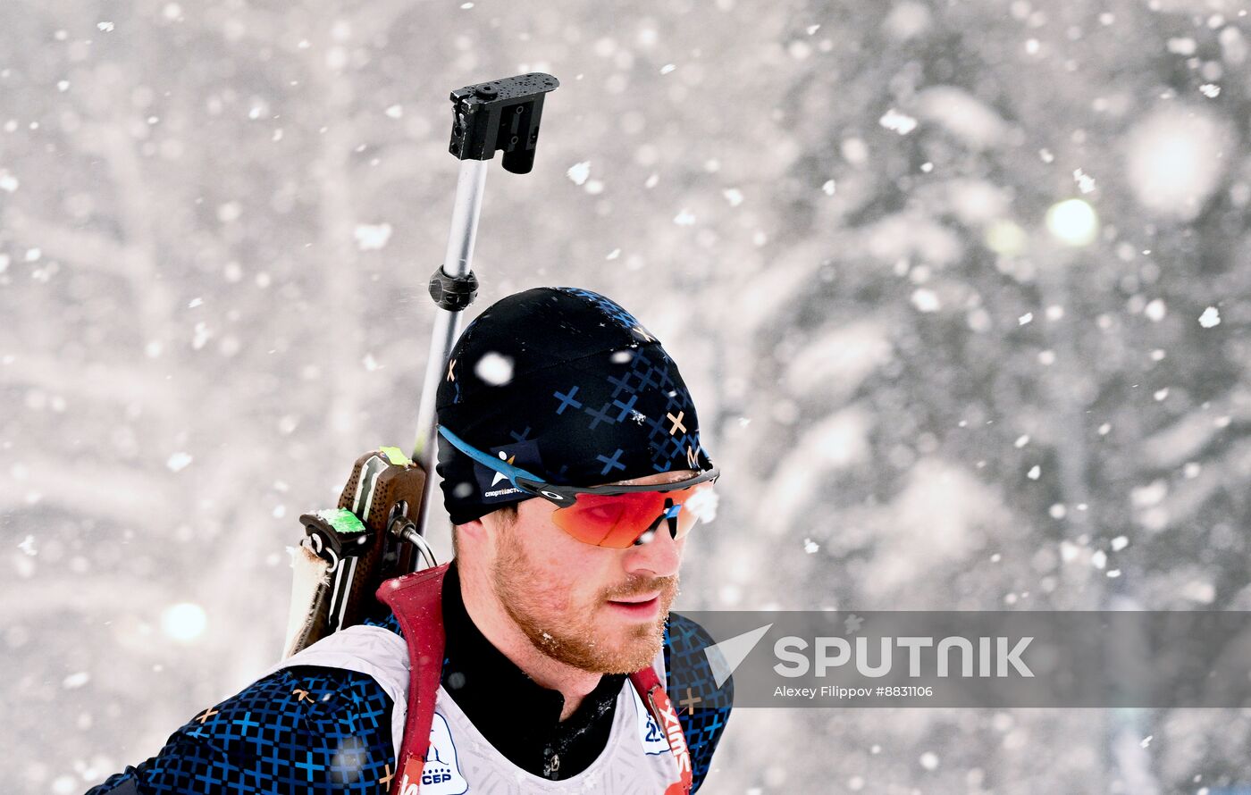 Russia Biathlon Commonwealth Cup Training