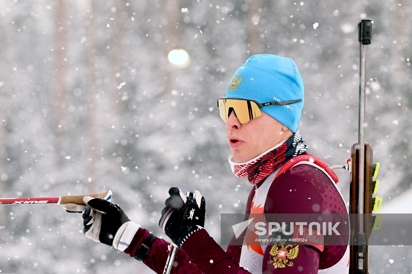 Russia Biathlon Commonwealth Cup Training