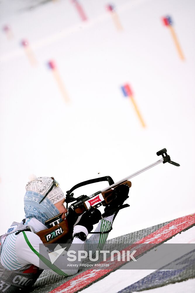 Russia Biathlon Commonwealth Cup Training