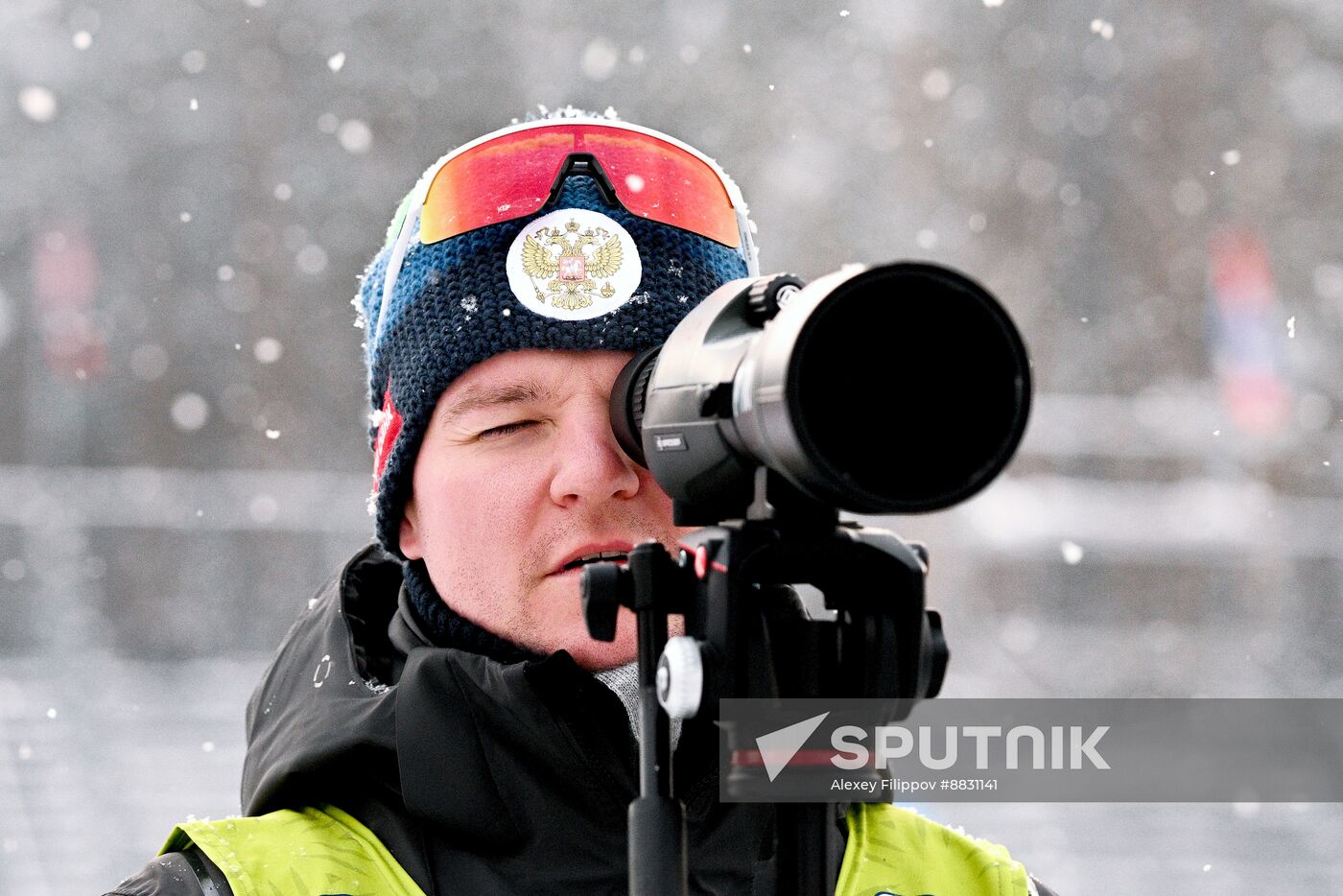 Russia Biathlon Commonwealth Cup Training