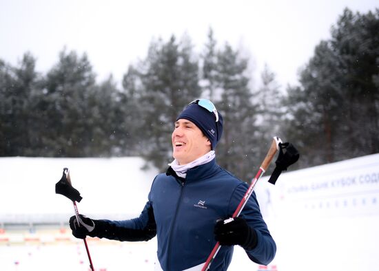 Russia Biathlon Commonwealth Cup Training