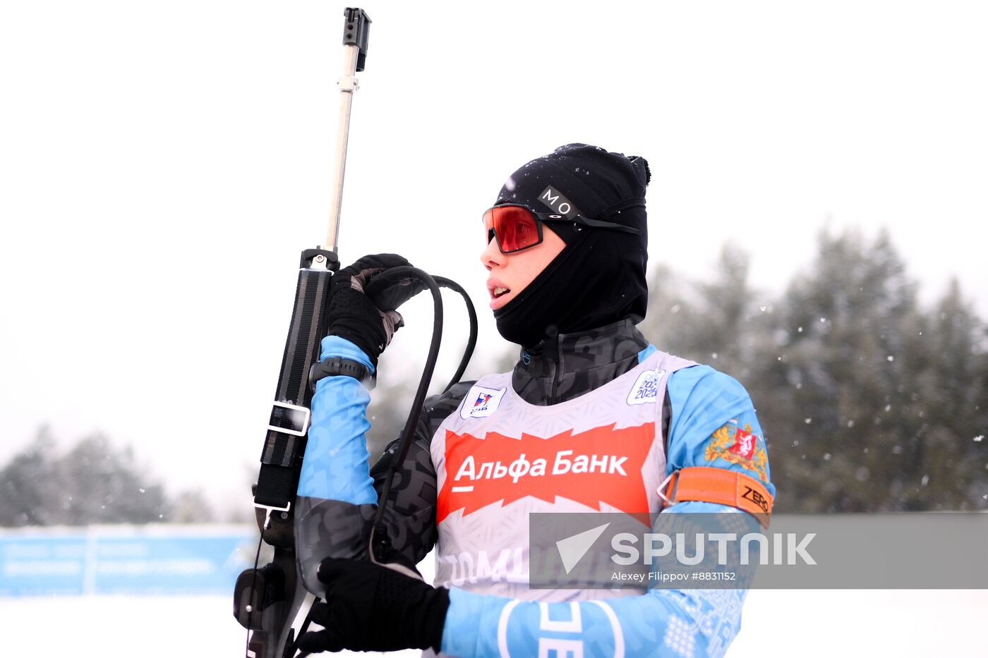 Russia Biathlon Commonwealth Cup Training