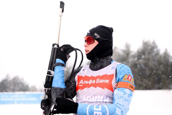 Russia Biathlon Commonwealth Cup Training