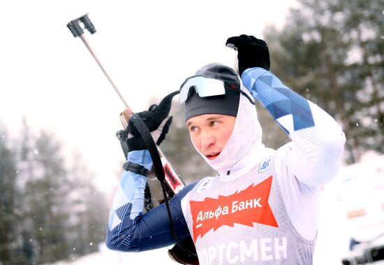 Russia Biathlon Commonwealth Cup Training