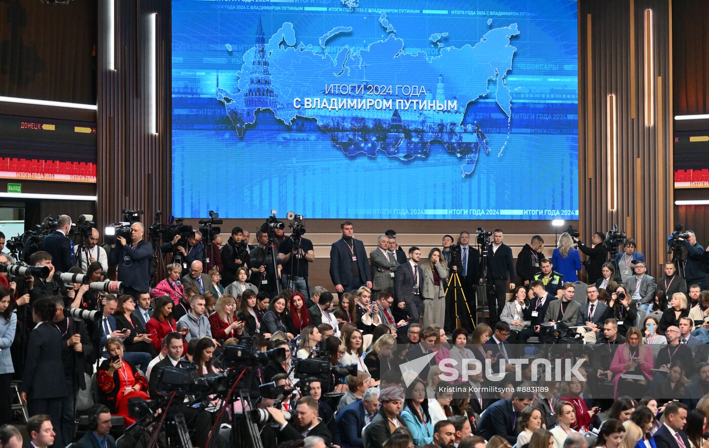 Russia Putin Press Conference