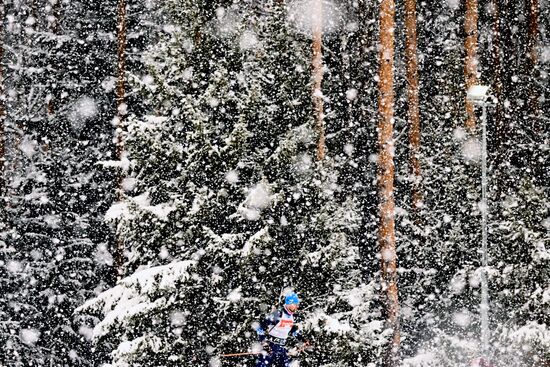 Russia Biathlon Commonwealth Cup Training