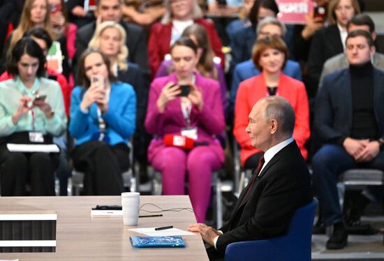 Russia Putin Press Conference