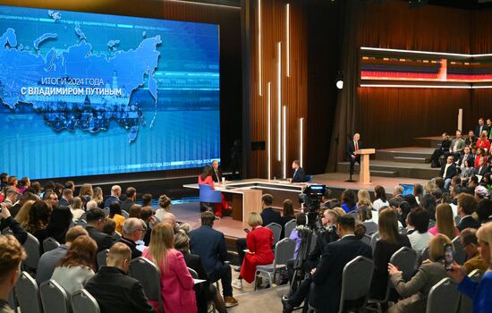 Russia Putin Press Conference