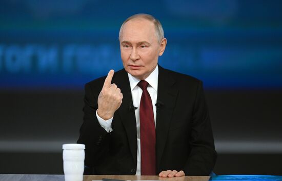 Russia Putin Press Conference