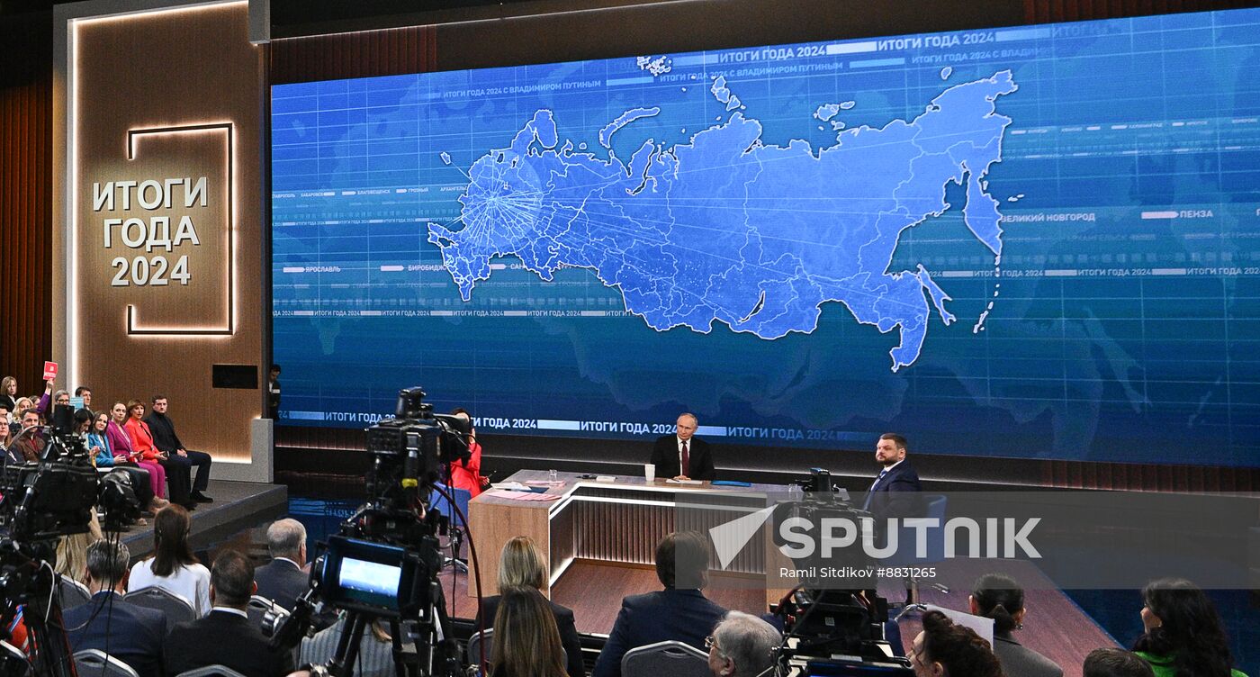 Russia Putin Press Conference