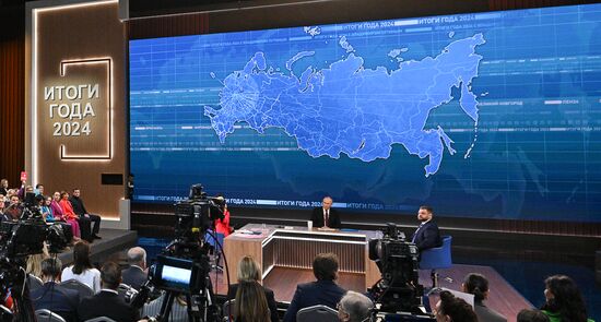 Russia Putin Press Conference