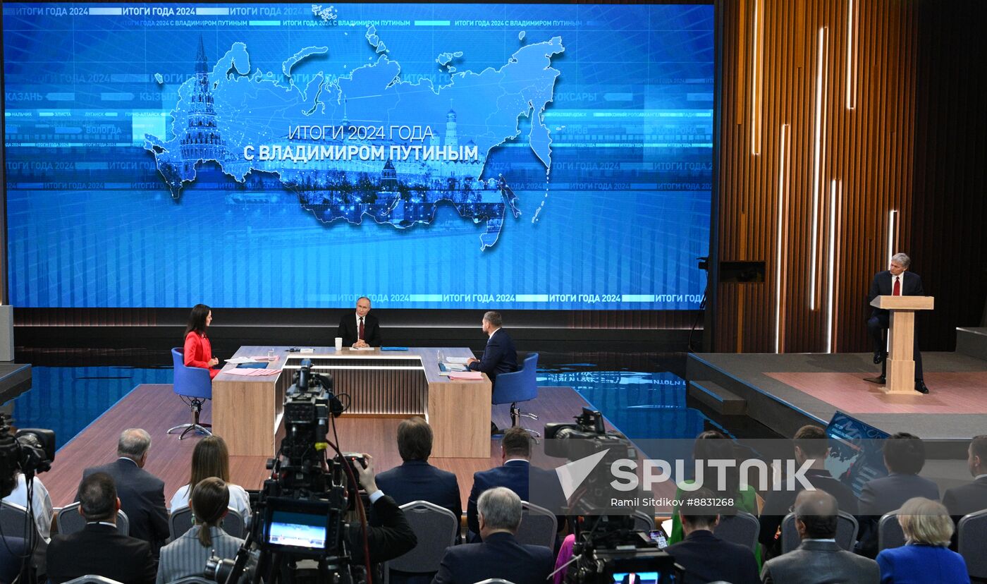 Russia Putin Press Conference