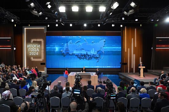 Russia Putin Press Conference