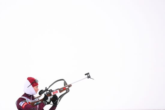 Russia Biathlon Commonwealth Cup Training